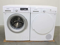 Siemens iq500 varioperfect wasmachine & siemens iq500 isensoric selfcleaning condenser droger - afbeelding 1 van  8