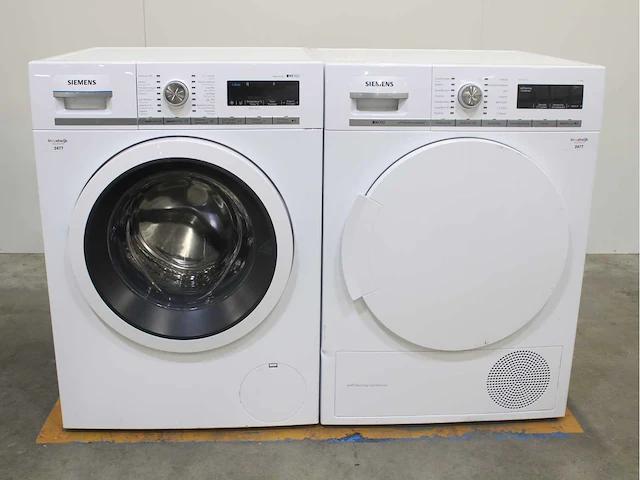 Siemens iq700 aquastop wasmachines & siemens iq700 isensoric selfcleaning condenser wasdrogers - afbeelding 1 van  8