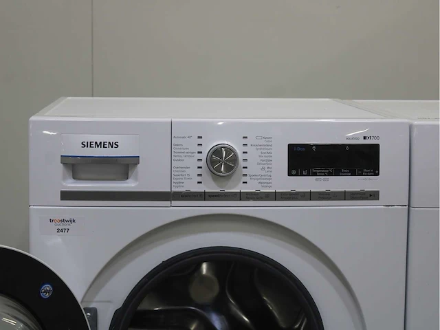 Siemens iq700 aquastop wasmachines & siemens iq700 isensoric selfcleaning condenser wasdrogers - afbeelding 3 van  8