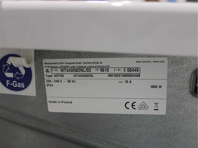 Siemens iq700 aquastop wasmachines & siemens iq700 isensoric selfcleaning condenser wasdrogers - afbeelding 8 van  8