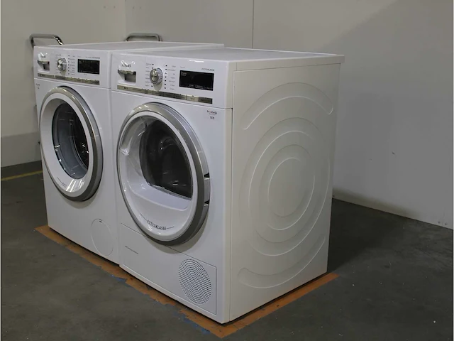Siemens iq700 isensoric aquastop extraklasse wasmachine & siemens iq700 isensoric selfcleaning condenser extraklasse droger - afbeelding 7 van  8