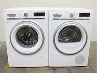 Siemens iq700 isensoric aquastop extraklasse wasmachine & siemens iq700 isensoric selfcleaning condenser extraklasse wasdroger - afbeelding 1 van  8