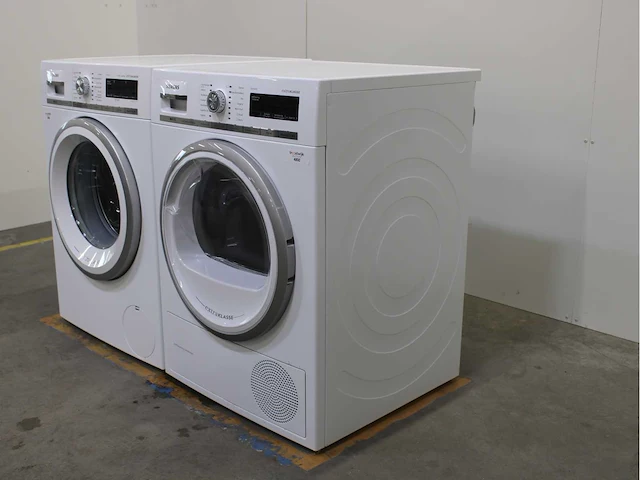 Siemens iq700 isensoric aquastop extraklasse wasmachine & siemens iq700 isensoric selfcleaning condenser extraklasse wasdroger - afbeelding 7 van  8
