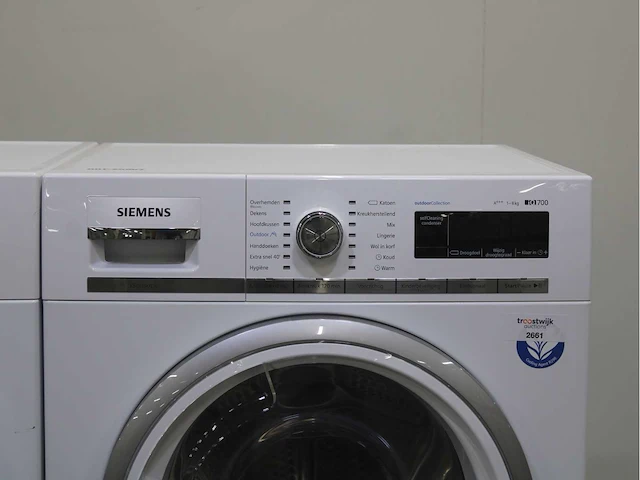 Siemens iq700 isensoric aquastop extraklasse wasmachines & siemens iq700 isensoric outdoorcollection a+++ wasdrogers - afbeelding 6 van  8