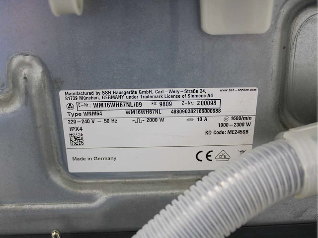 Siemens iq700 isensoric aquastop iqdrive wasmachines & siemens iq700 isensoric extraklasse wasdrogers - afbeelding 5 van  8