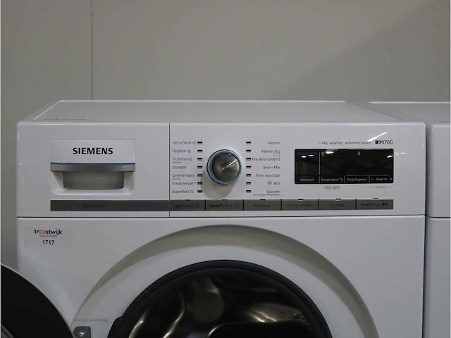 Siemens iq700 isensoric aquastop sensofresh system wasmachine & siemens iq700 isensoric selfcleaning condenser droger - afbeelding 3 van  8