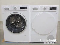 Siemens iq700 isensoric aquastop sensofresh system wasmachine & siemens iq700 isensoric selfcleaning condenser droger