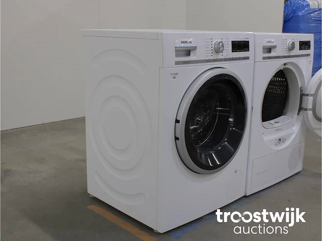 Siemens iq700 isensoric aquastop sensofresh system wasmachine & siemens iq700 isensoric selfcleaning condenser droger - afbeelding 4 van  8