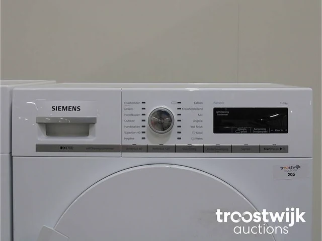 Siemens iq700 isensoric aquastop sensofresh system wasmachine & siemens iq700 isensoric selfcleaning condenser droger - afbeelding 6 van  8