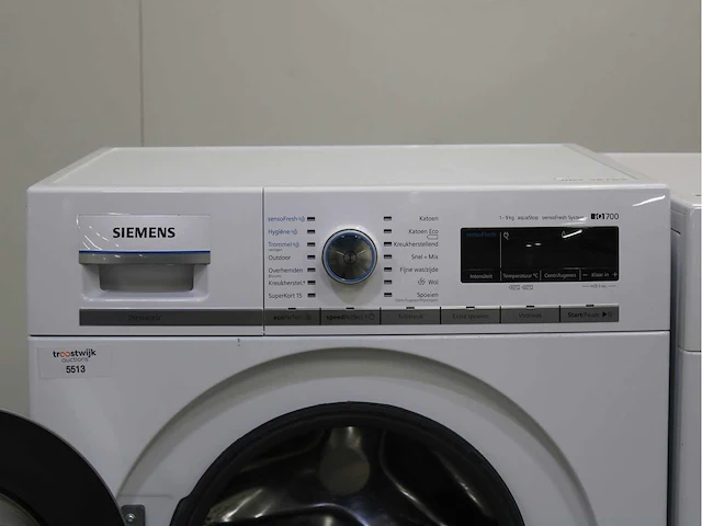 Siemens iq700 isensoric aquastop sensofresh system wasmachine & siemens iq800 isensoric selfcleaning condenser wasdroger - afbeelding 3 van  8