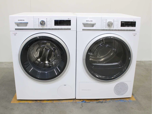 Siemens iq700 isensoric aquastop sensofresh system wasmachines & siemens iq700 isensoric selfcleaning condenser bestcollection wasdrogers - afbeelding 1 van  8