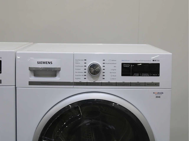 Siemens iq700 isensoric aquastop sensofresh system wasmachines & siemens iq700 isensoric selfcleaning condenser bestcollection wasdrogers - afbeelding 6 van  8