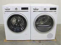 Siemens iq700 isensoric aquastop wasmachine & siemens iq700 isensoric outdoorcollection extraklasse wasdroger - afbeelding 2 van  8