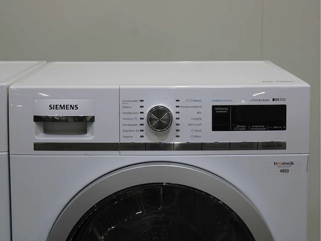Siemens iq700 isensoric aquastop wasmachine & siemens iq700 isensoric outdoorcollection extraklasse wasdroger - afbeelding 6 van  8