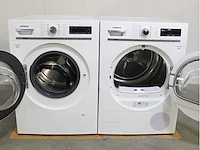 Siemens iq700 isensoric aquastop wasmachine & siemens iq700 isensoric selfcleaning condenser droger - afbeelding 2 van  8