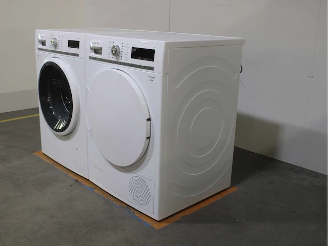 Siemens iq700 isensoric aquastop wasmachine & siemens iq700 isensoric selfcleaning condenser droger - afbeelding 7 van  8