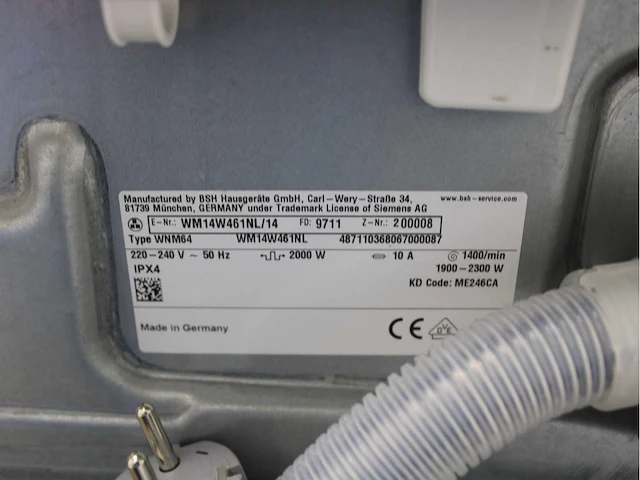 Siemens iq700 isensoric aquastop wasmachine & siemens iq700 isensoric selfcleaning condenser wasdroger - afbeelding 5 van  8