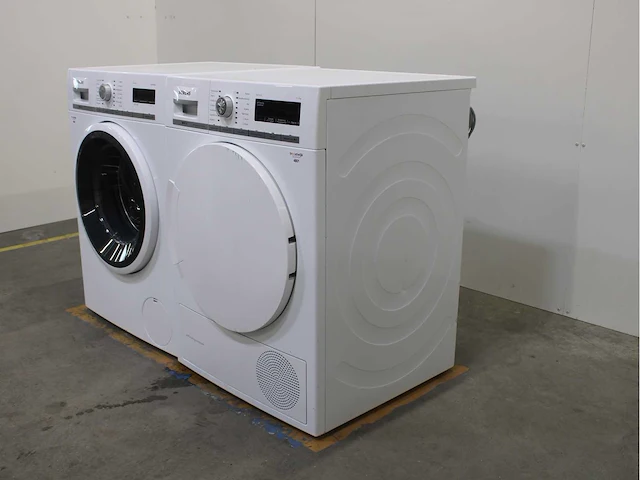 Siemens iq700 isensoric aquastop wasmachine & siemens iq700 isensoric selfcleaning condenser wasdroger - afbeelding 7 van  8