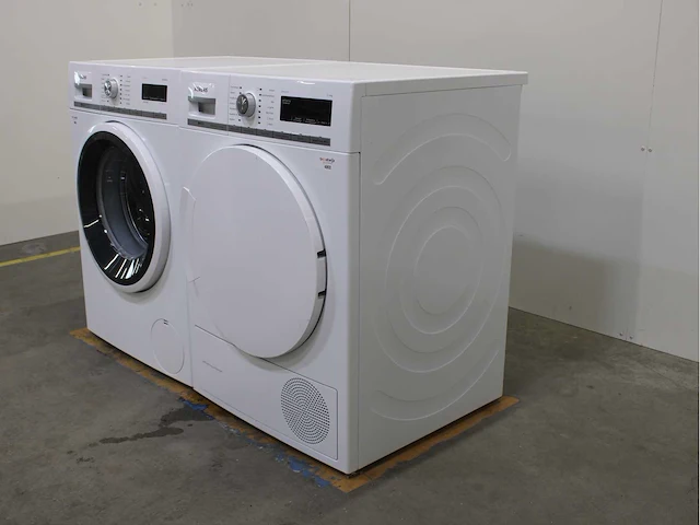 Siemens iq700 isensoric aquastop wasmachine & siemens iq700 isensoric selfcleaning condenser wasdroger - afbeelding 7 van  8