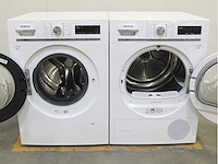 Siemens iq700 isensoric aquastop wasmachine & siemens iq700 isensoric selfcleaning condenser wasdroger - afbeelding 2 van  8