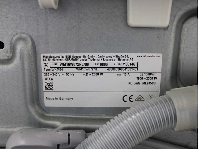 Siemens iq700 isensoric aquastop wasmachine & siemens iq700 isensoric selfcleaning condenser wasdroger - afbeelding 5 van  8