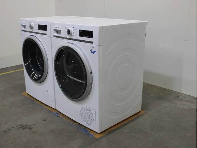Siemens iq700 isensoric aquastop wasmachine & siemens iq700 isensoric selfcleaning condenser wasdroger - afbeelding 7 van  8