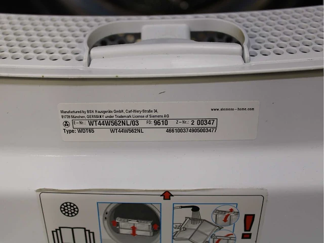 Siemens iq700 isensoric aquastop wasmachine & siemens iq700 isensoric selfcleaning condenser wasdroger - afbeelding 8 van  8