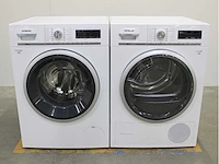 Siemens iq700 isensoric aquastop wasmachine & siemens iq700 isensoric selfcleaning condenser wasdroger - afbeelding 1 van  8