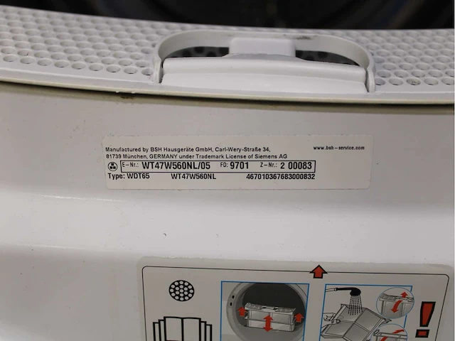 Siemens iq700 isensoric aquastop wasmachine & siemens iq700 isensoric selfcleaning condenser wasdroger - afbeelding 8 van  8
