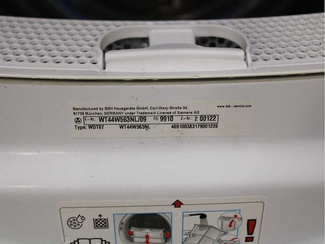 Siemens iq700 isensoric aquastop wasmachine & siemens iq700 isensoric selfcleaning condenser wasdroger - afbeelding 8 van  8