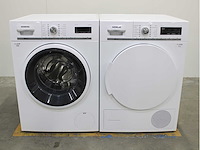 Siemens iq700 isensoric aquastop wasmachine & siemens iq700 isensoric selfcleaning condenser wasdroger - afbeelding 1 van  8