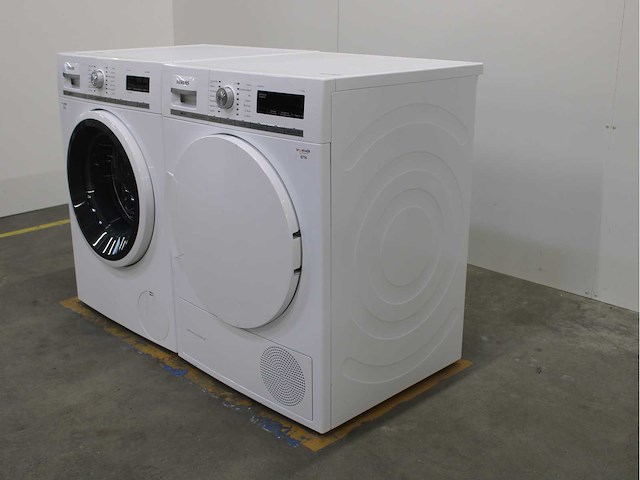 Siemens iq700 isensoric aquastop wasmachine & siemens iq700 isensoric selfcleaning condenser wasdroger - afbeelding 6 van  7
