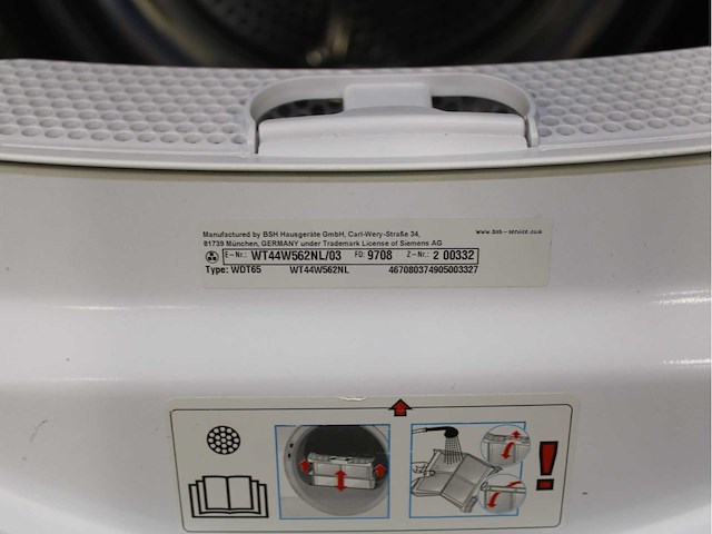 Siemens iq700 isensoric aquastop wasmachine & siemens iq700 isensoric selfcleaning condenser wasdroger - afbeelding 7 van  7