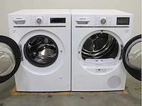 Siemens iq700 isensoric aquastop wasmachine & siemens iq800 isensoric selfcleaning condenser wasdroger - afbeelding 2 van  8