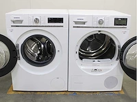 Siemens iq700 isensoric aquastop wasmachine & siemens iq800 isensoric selfcleaning condenser wasdroger - afbeelding 2 van  8