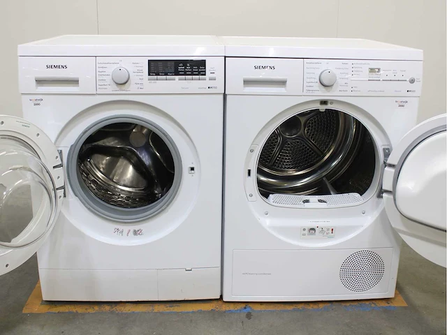 Siemens iq700 isensoric aquastop wasmachines & siemens iq500 isensoric selfcleaning condenser wasdrogers - afbeelding 2 van  8