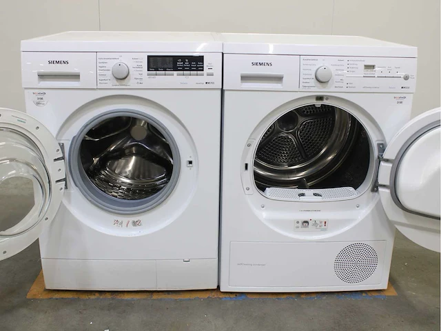 Siemens iq700 isensoric aquastop wasmachines & siemens iq500 isensoric selfcleaning condenser wasdrogers - afbeelding 2 van  8