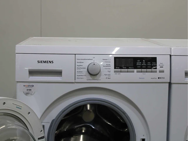 Siemens iq700 isensoric aquastop wasmachines & siemens iq500 isensoric selfcleaning condenser wasdrogers - afbeelding 3 van  8