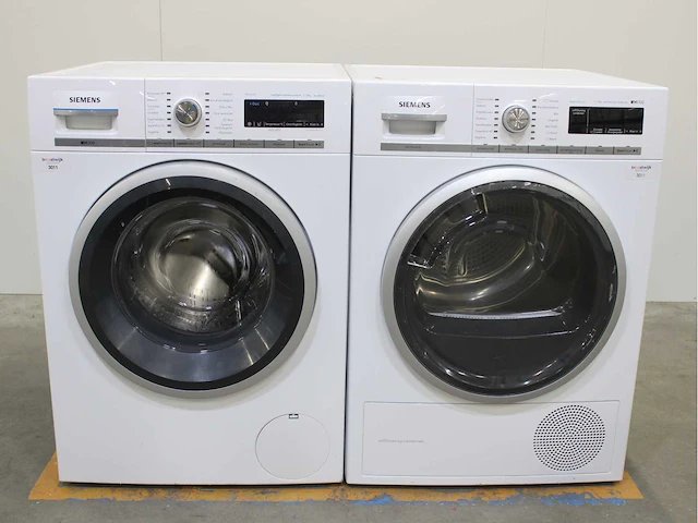 Siemens iq700 isensoric aquastop wasmachines & siemens iq700 isensoric bestcollection selfcleaning condenser wasdrogers - afbeelding 1 van  8