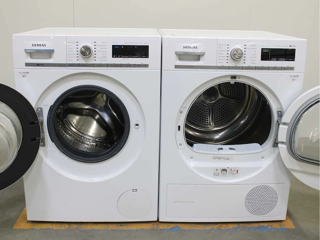 Siemens iq700 isensoric aquastop wasmachines & siemens iq700 isensoric bestcollection selfcleaning condenser wasdrogers - afbeelding 2 van  8