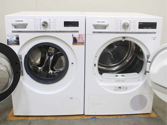 Siemens iq700 isensoric aquastop wasmachines & siemens iq700 isensoric selfcleaning condenser wasdrogers - afbeelding 2 van  8
