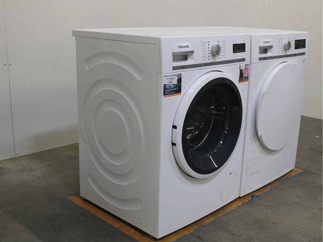 Siemens iq700 isensoric aquastop wasmachines & siemens iq700 isensoric selfcleaning condenser wasdrogers - afbeelding 4 van  8
