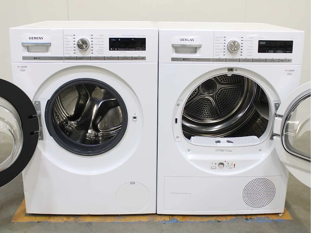Siemens iq700 isensoric aquastop wasmachines & siemens iq700 isensoric selfcleaning condenser wasdrogers - afbeelding 2 van  8