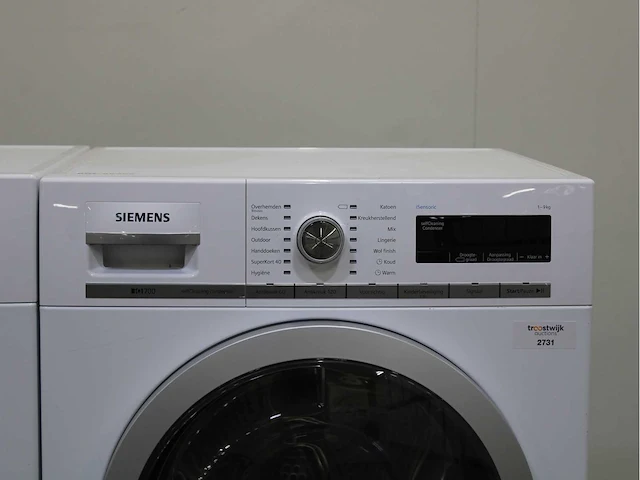 Siemens iq700 isensoric aquastop wasmachines & siemens iq700 isensoric selfcleaning condenser wasdrogers - afbeelding 6 van  8