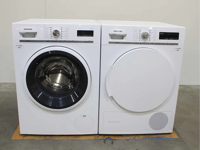 Siemens iq700 isensoric aquastop wasmachines & siemens iq700 isensoric selfcleaning condenser wasdrogers - afbeelding 1 van  8