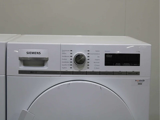 Siemens iq700 isensoric aquastop wasmachines & siemens iq700 isensoric selfcleaning condenser wasdrogers - afbeelding 6 van  8
