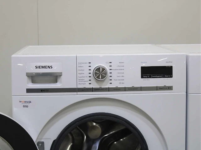 Siemens iq700 isensoric aquastop wasmachines & siemens iq700 isensoric selfcleaning condenser wasdrogers - afbeelding 3 van  8