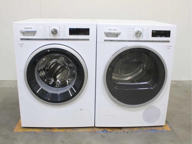 Siemens iq700 isensoric aquastop wasmachines & siemens iq700 isensoric selfcleaning condenser wasdrogers - afbeelding 1 van  8