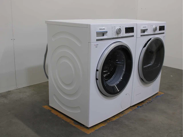 Siemens iq700 isensoric aquastop wasmachines & siemens iq700 isensoric selfcleaning condenser wasdrogers - afbeelding 4 van  8