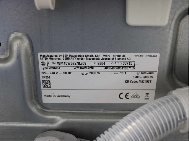 Siemens iq700 isensoric aquastop wasmachines & siemens iq700 isensoric selfcleaning condenser wasdrogers - afbeelding 5 van  8